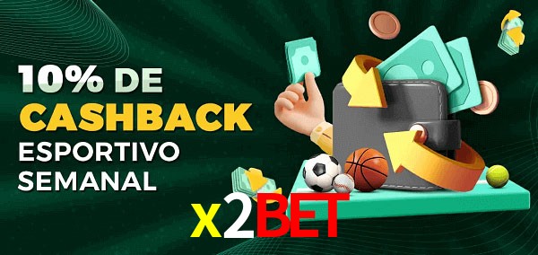10% de bônus de cashback na x2bet