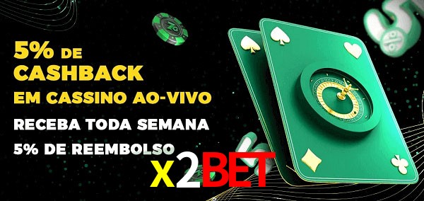 Promoções do cassino ao Vivo x2bet